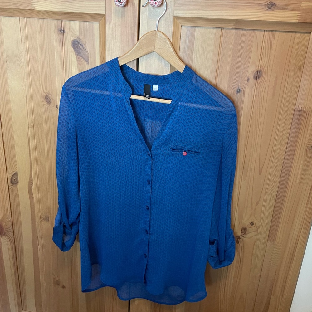 Kut from the Kloth Sheer Blouse